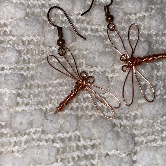 DRAGONFLY earrings - Picture 2 of 2
